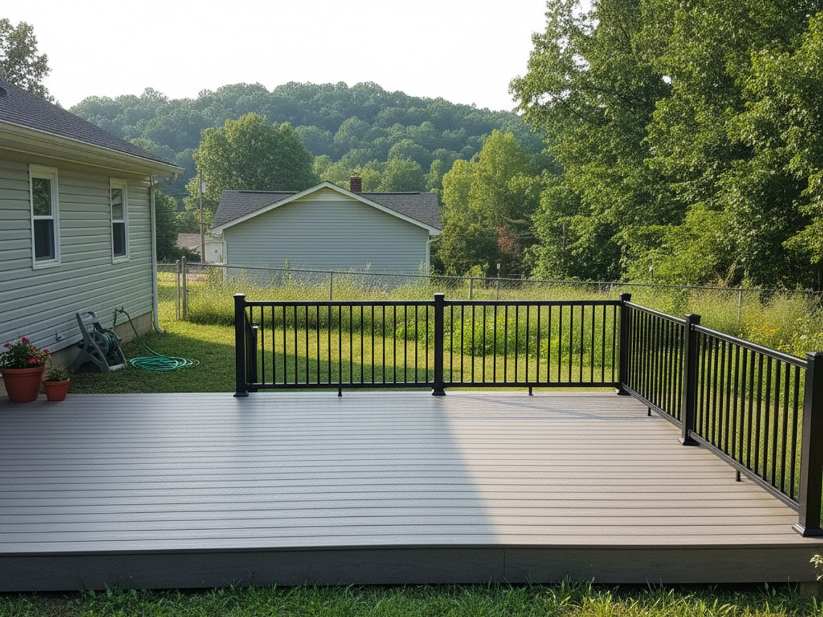 Composite Decking Installation completed by Absolute Deck Solutions in Germantown, TN