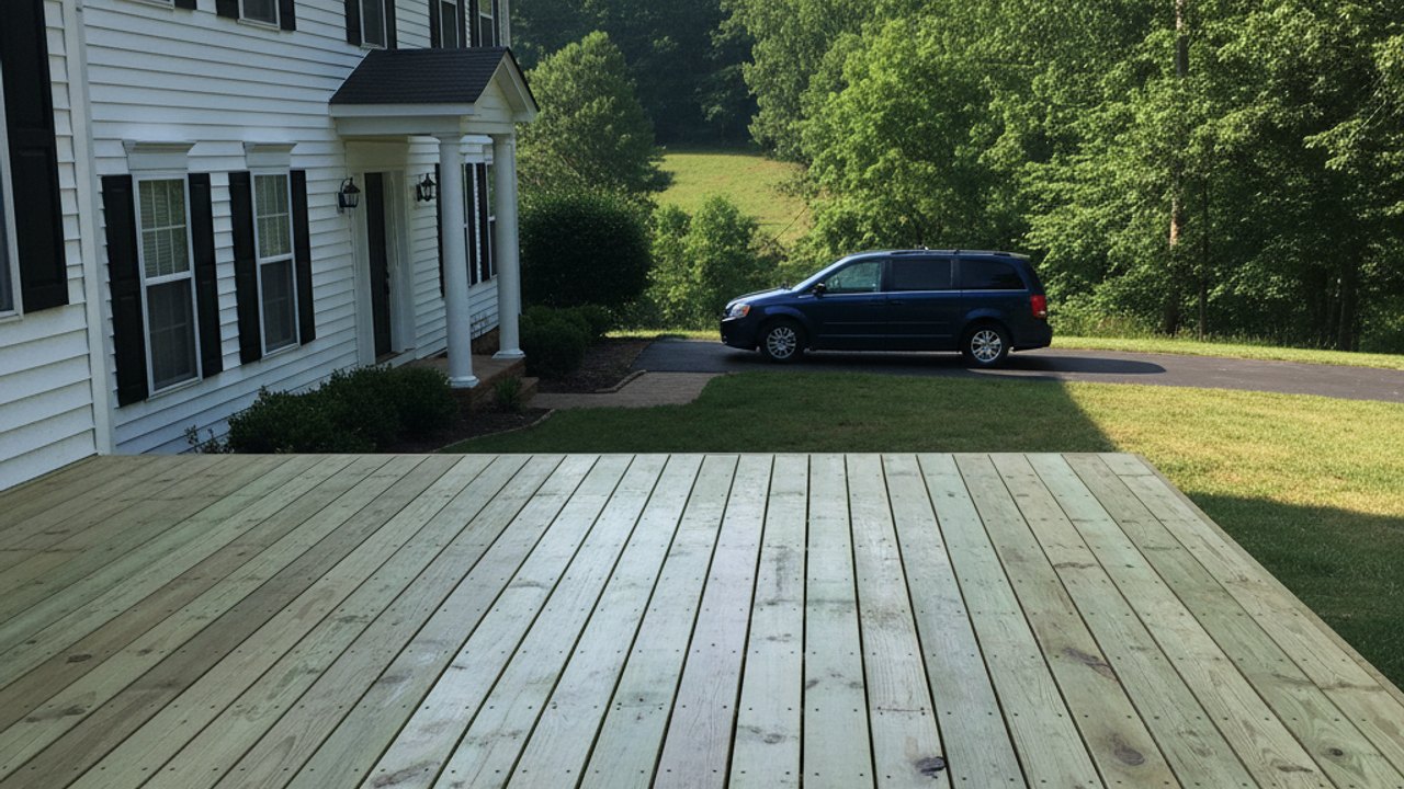 Deck Resurfacing & Board Replacement completed by Absolute Deck Solutions in Cordova, TN