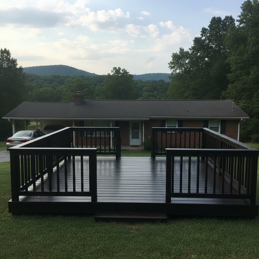 Composite Decking Installation completed by Absolute Deck Solutions in Bartlett, TN