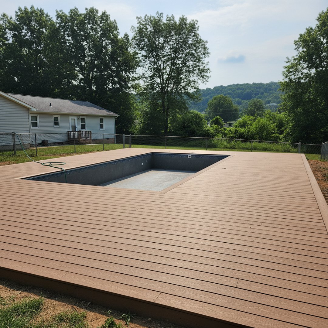 Deck Railing Installation & Repair completed by Absolute Deck Solutions in Germantown, TN